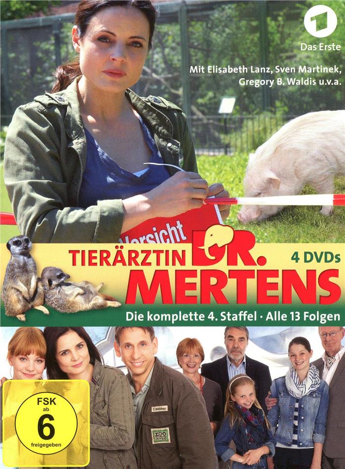 Tierärztin Dr. Mertens - Staffel 4 4 DVDs