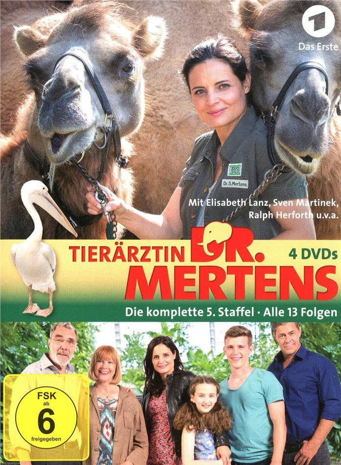 Tierärztin Dr. Mertens - Staffel 5 4 DVDs