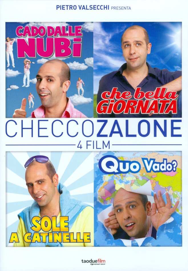 Checco Zalone - 4 Film 4 DVDs