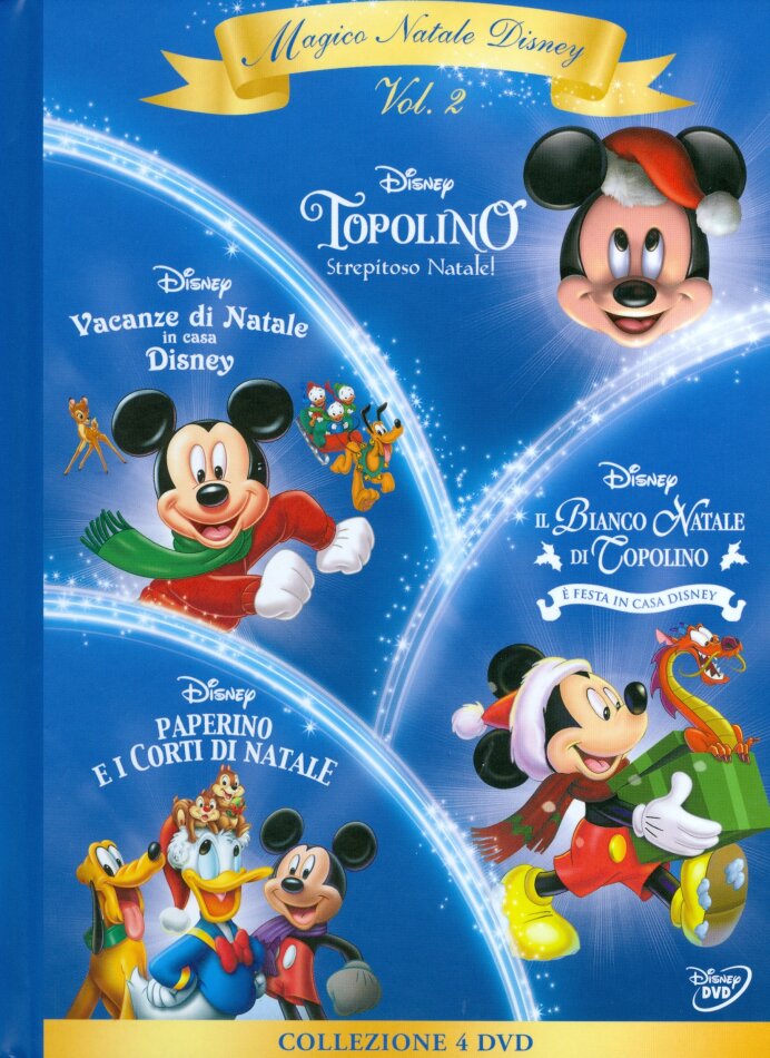 Magico Natale Disney - Volume 2 Digibook, 4 DVDs
