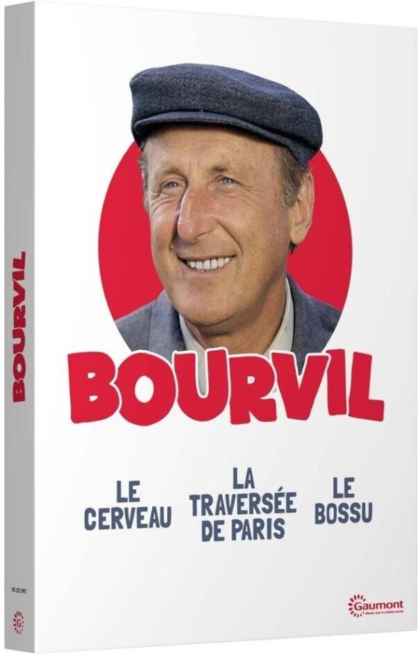 Bourvil - Le cerveau / La traversée de Paris / Le Bossu Collection Gaumont, 3 DVD