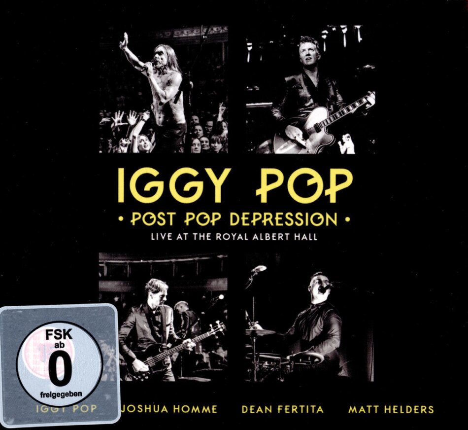 Iggy Pop - Post Pop Depression - Live at The Royal Albert Hall DVD + 2 CDs