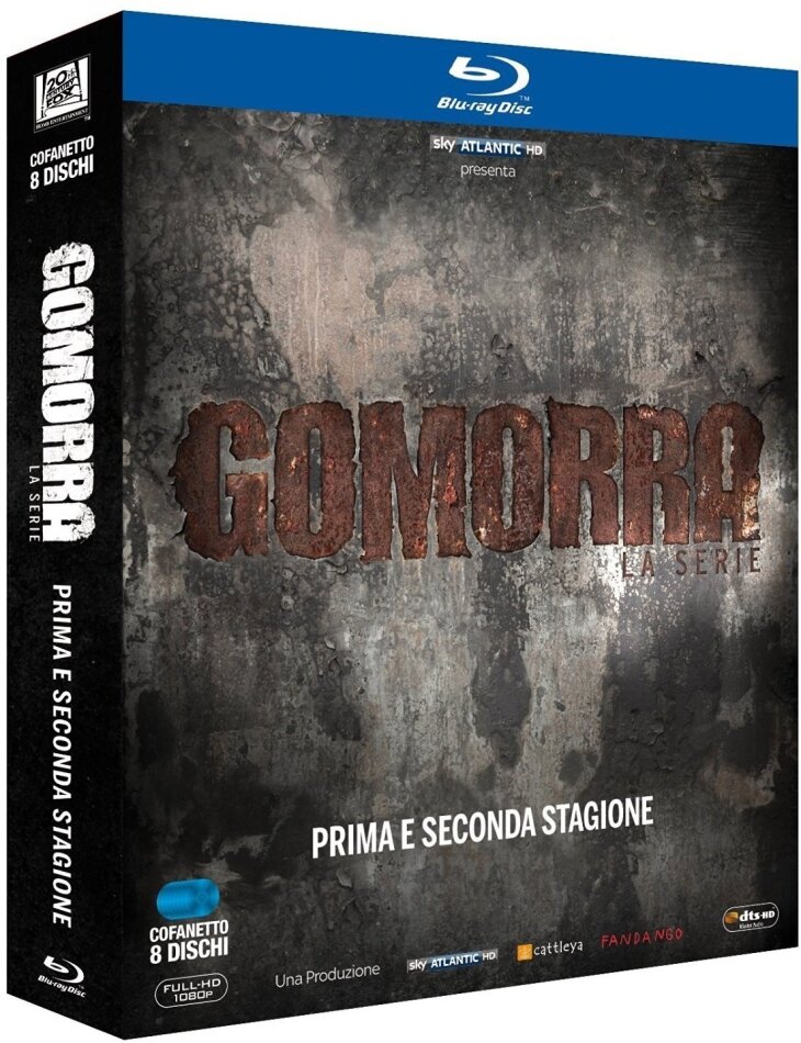 Gomorra - Stagioni 1 + 2 8 Blu-rays