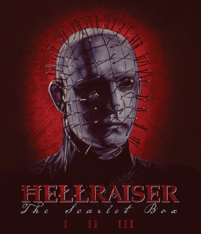 Hellraiser Trilogy - The Scarlet Box Limited Edition, 4 Blu-rays