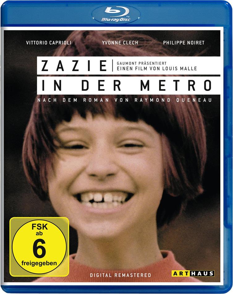 Zazie in der Metro (1960) Arthaus, Digital Remastered