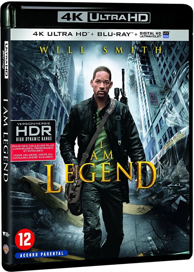 I am Legend (2007) 4K Ultra HD + Blu-ray