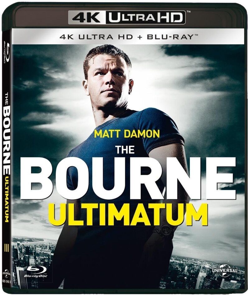 The Bourne Ultimatum (2007) 4K Ultra HD + Blu-ray