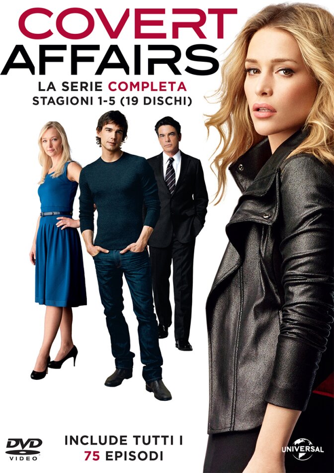 Covert Affairs - La serie completa - Stagioni 1-5 19 DVDs