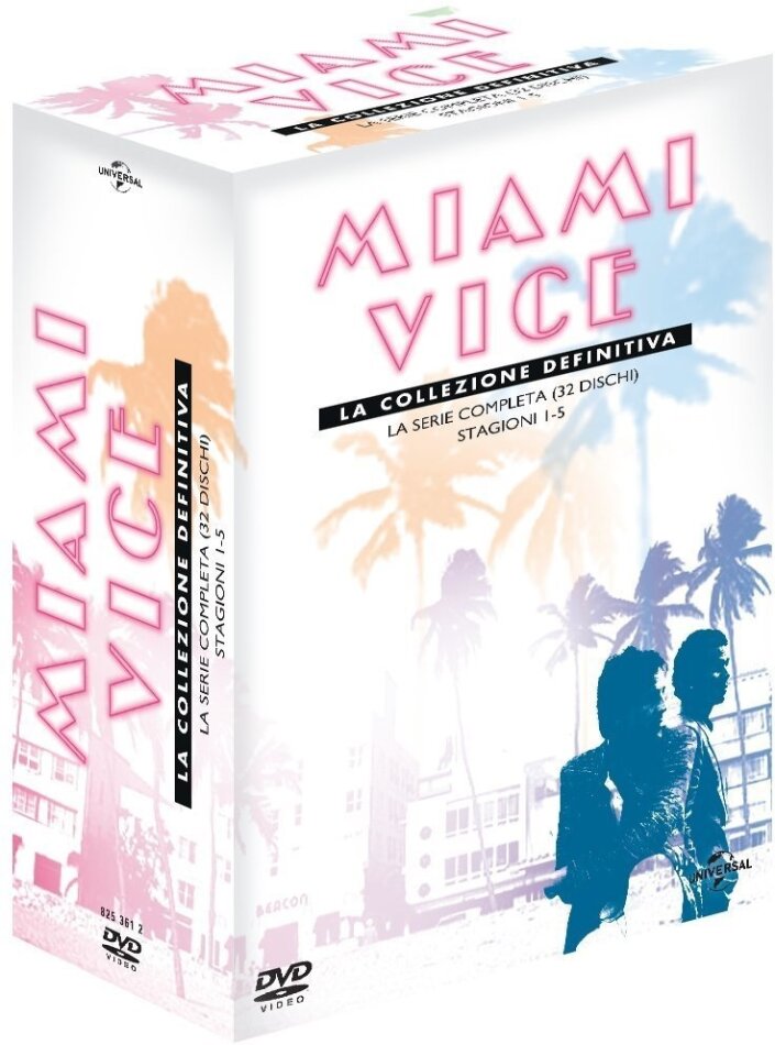 Miami Vice - La collezione definitiva: La serie completa - Stagioni 1-5 32 DVDs