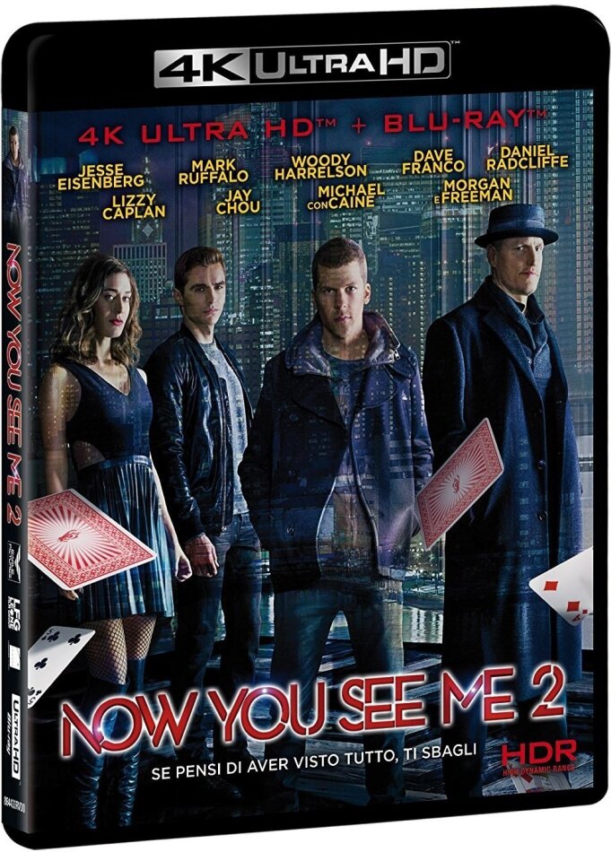 Now You See Me 2 (2016) 4K Ultra HD + Blu-ray