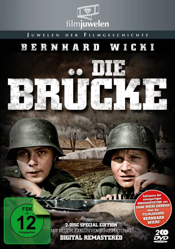 Die Brücke (1959) Filmjuwelen, s/w, Remastered, 2 DVDs