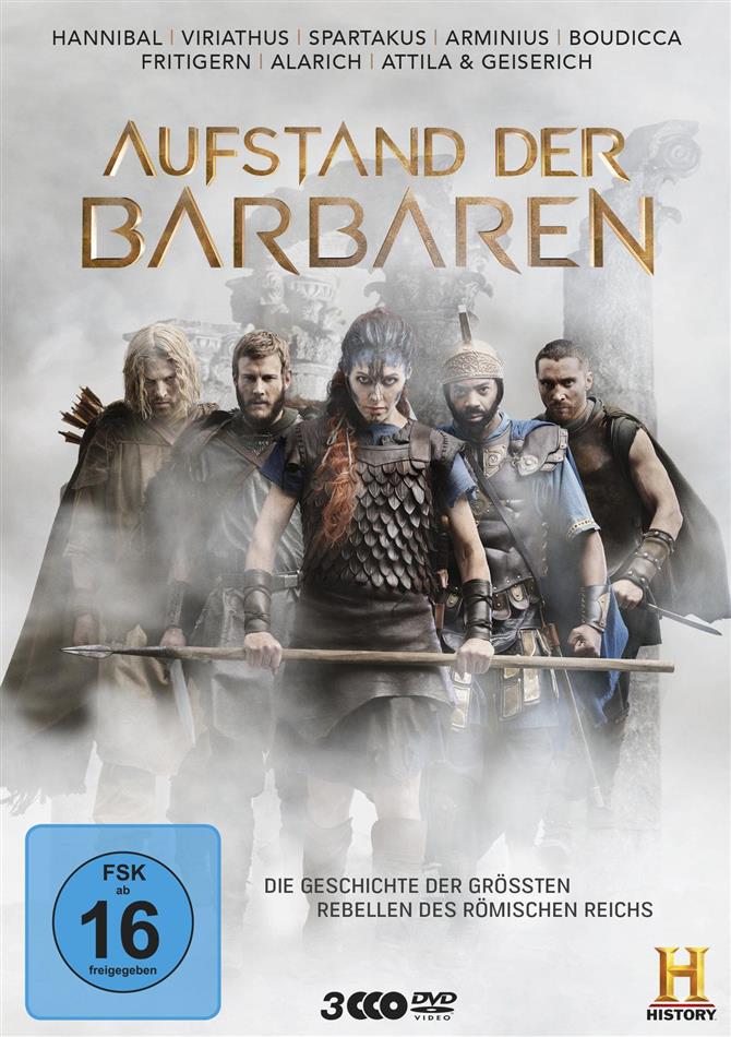 Aufstand der Barbaren History Channel, 3 DVDs