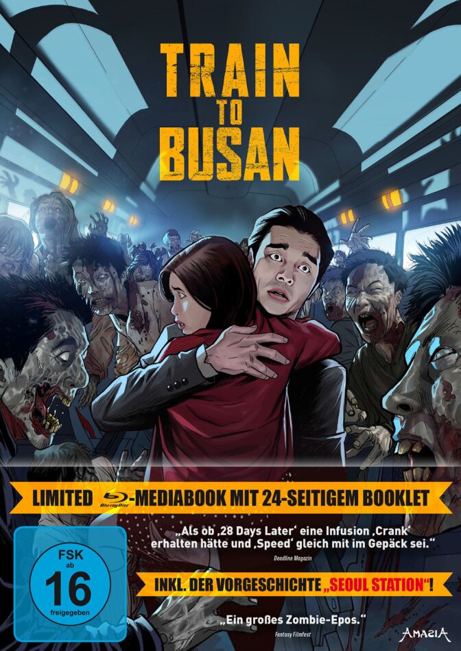 Train to Busan (2015) Limited Edition, Mediabook, 2 Blu-rays