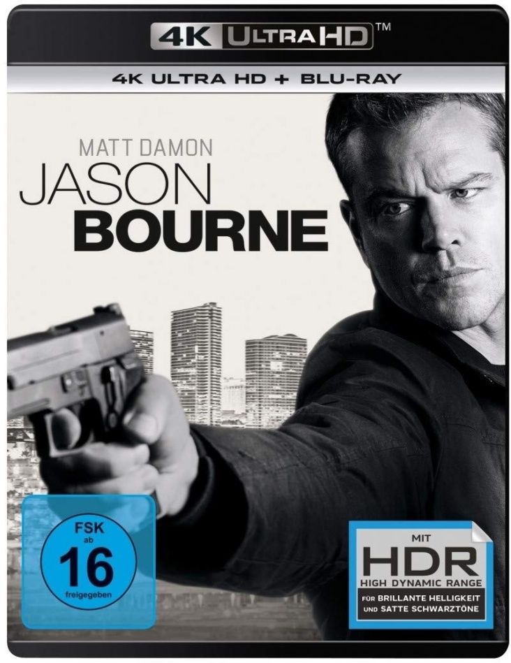 Jason Bourne (2016) 4K Ultra HD + Blu-ray