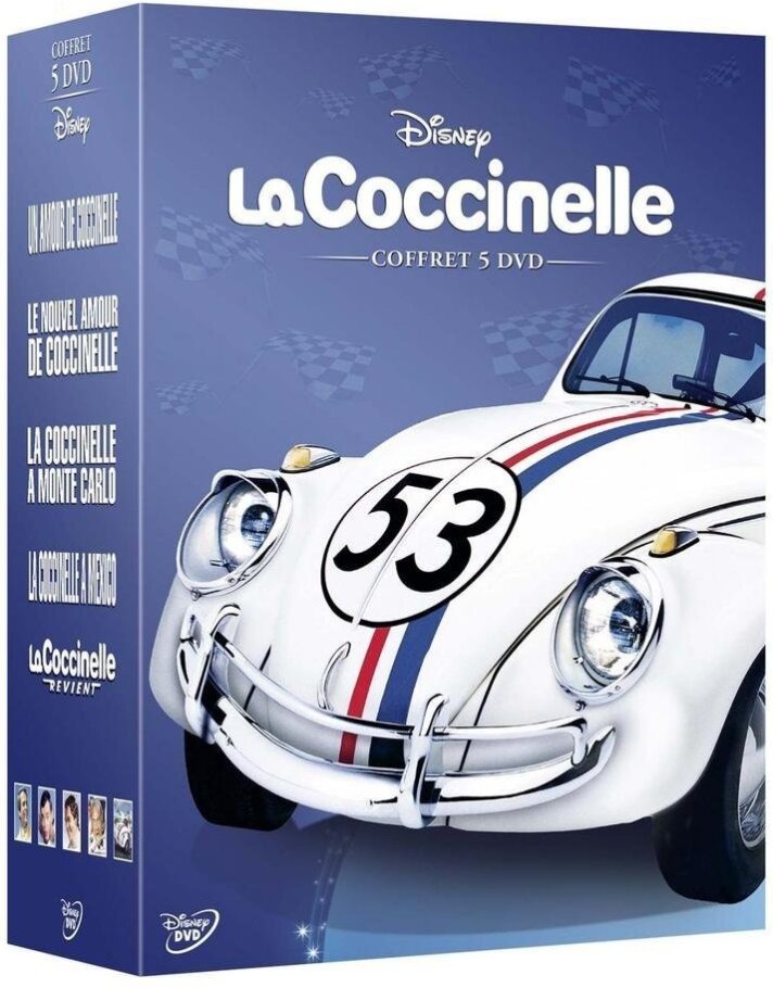 La Coccinelle Coffret, 5 DVD
