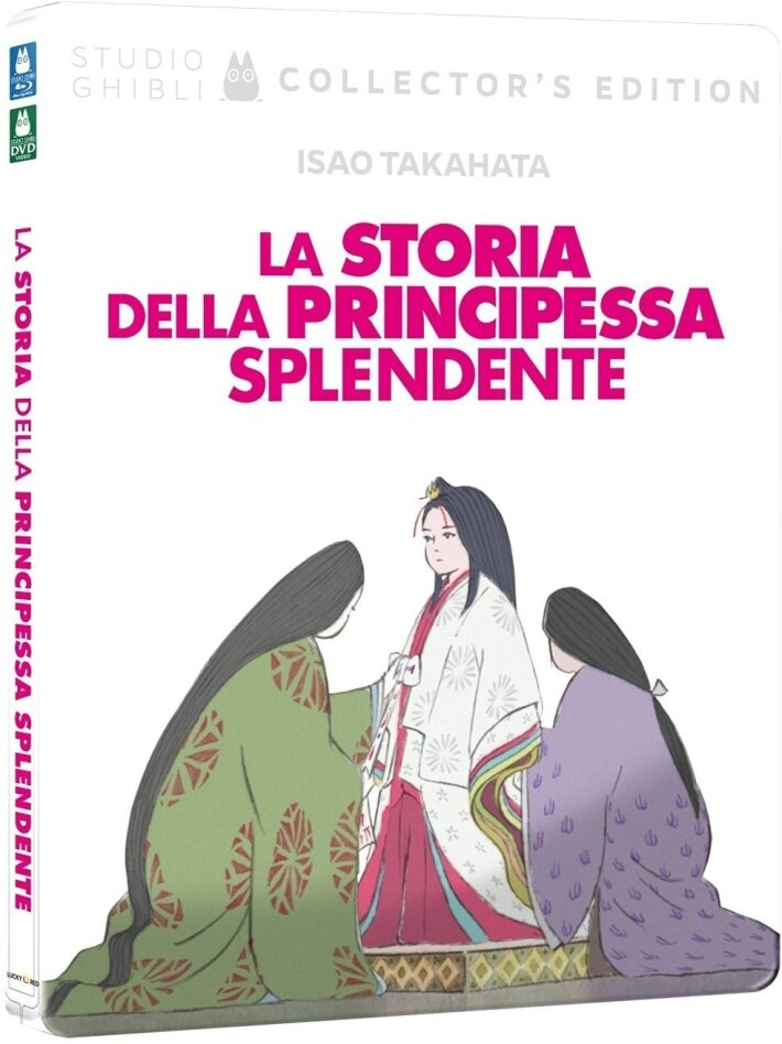 La storia della principessa splendente (2013) Collector's Edition, Steelbook, Blu-ray + DVD