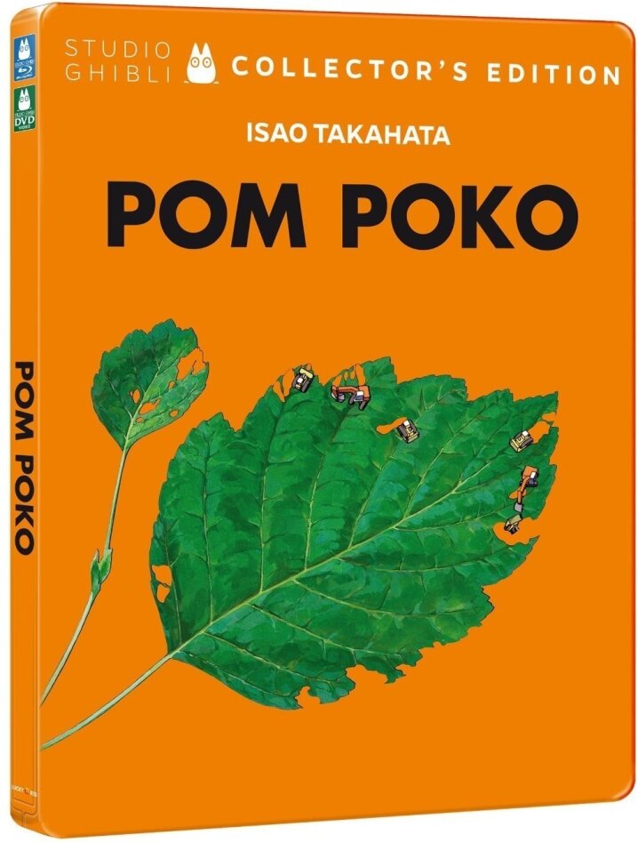 Pom Poko (1994) Collector's Edition, Steelbook, Blu-ray + DVD