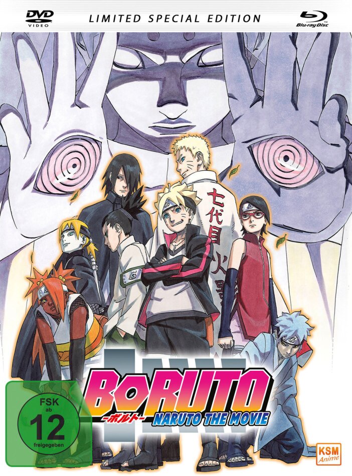 Boruto - Naruto - The Movie (2016) Limited Special Edition, Mediabook, Blu-ray + DVD