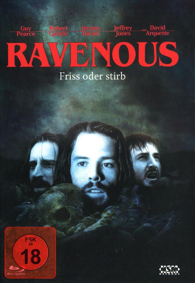 Ravenous - Friss oder Stirb (1999) Cover B, Mediabook, Blu-ray + DVD