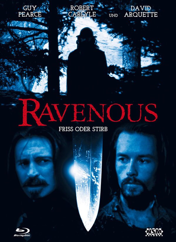 Ravenous - Friss oder Stirb (1999) Cover C, Mediabook, Blu-ray + DVD