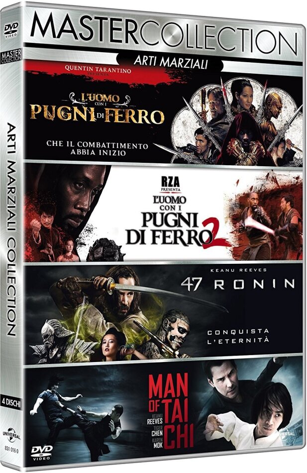 Arti Martiali Collection Master Collection, 4 DVDs