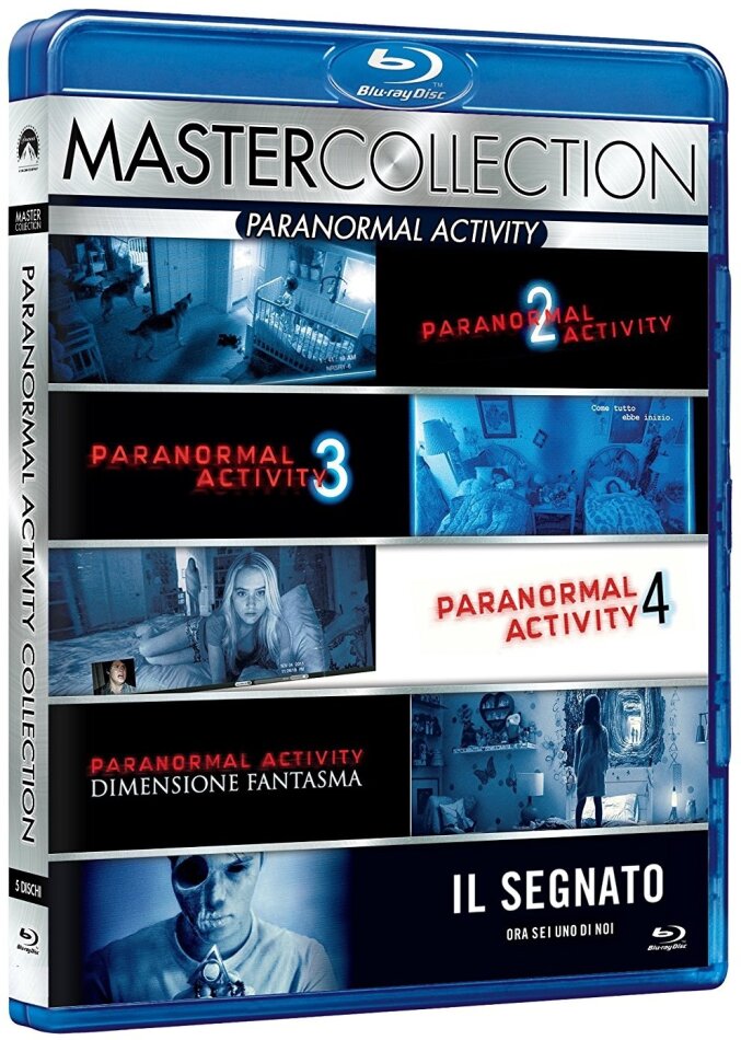 Paranormal Activity Collection Master Collection, 5 Blu-rays