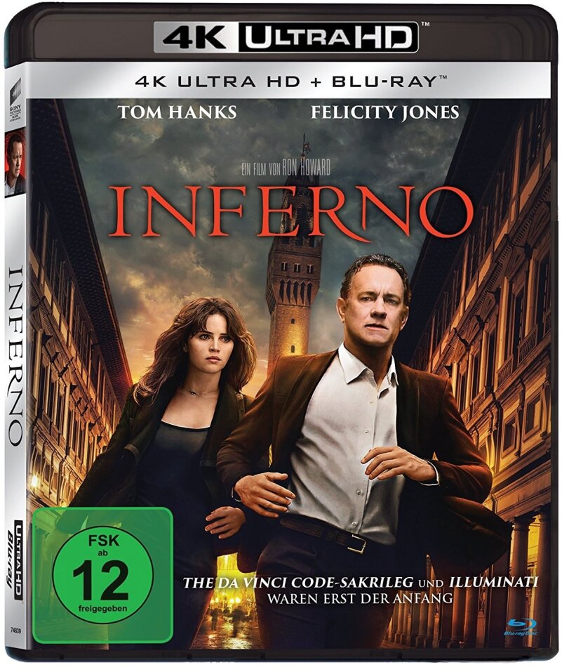 Inferno (2016) 4K Ultra HD + Blu-ray