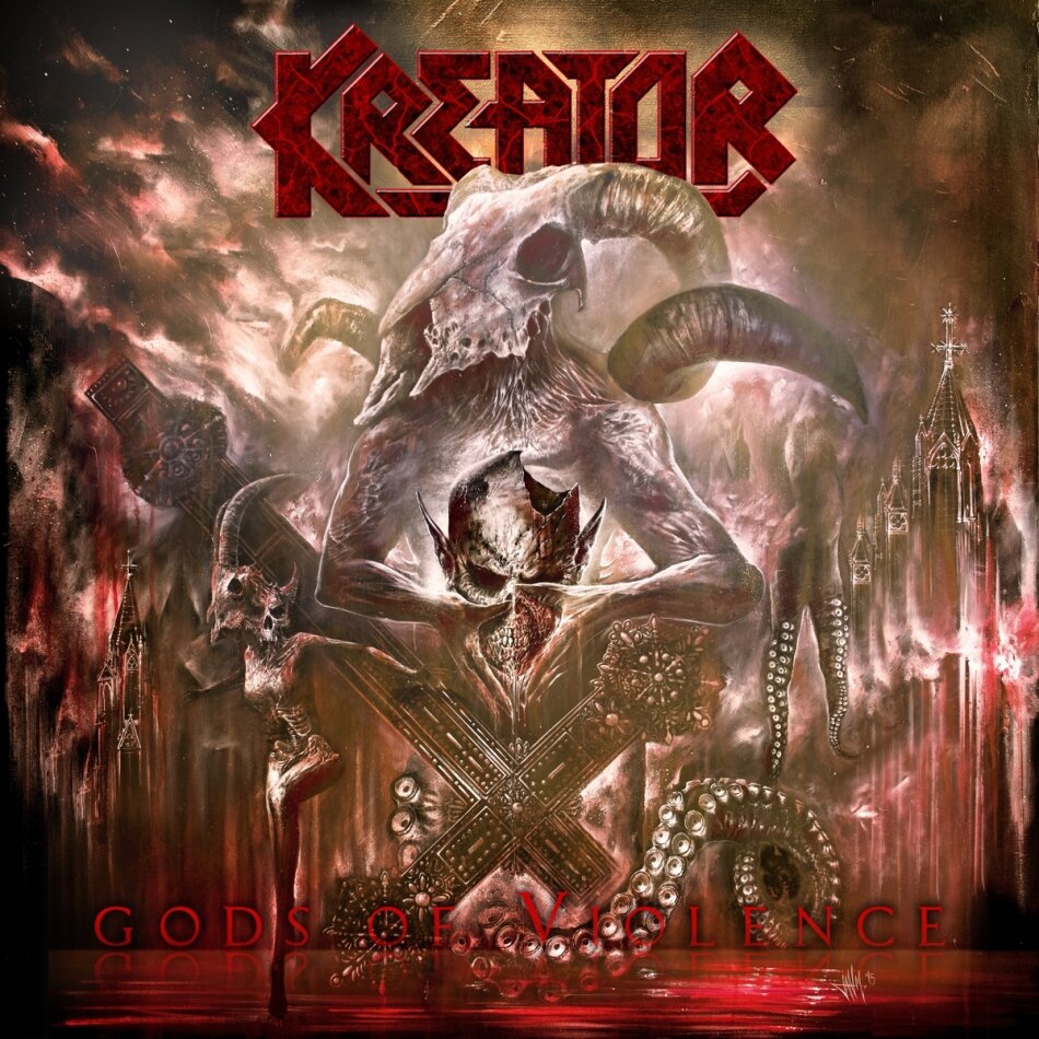 Kreator - Gods of Violence Blu-ray + 2 CDs + 2 LPs + DVD