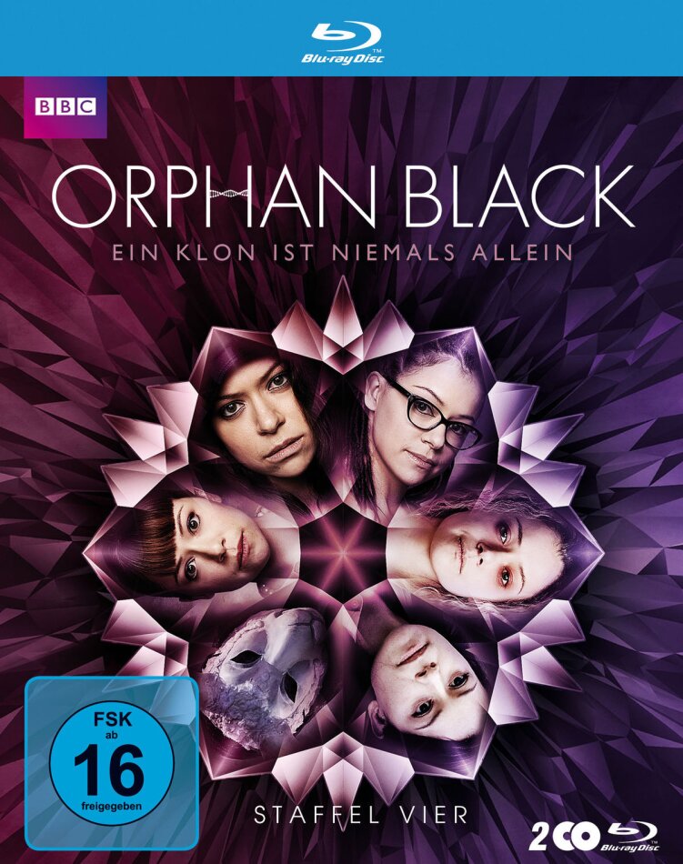 Orphan Black - Staffel 4 BBC, 2 Blu-rays