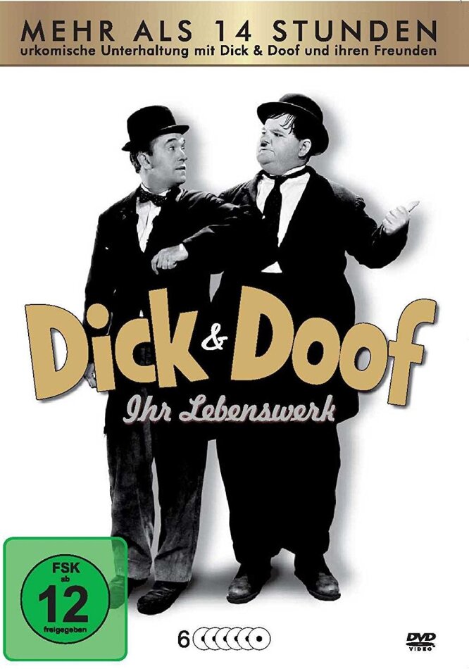 Dick & Doof - Ihr Lebenswerk s/w, 6 DVDs