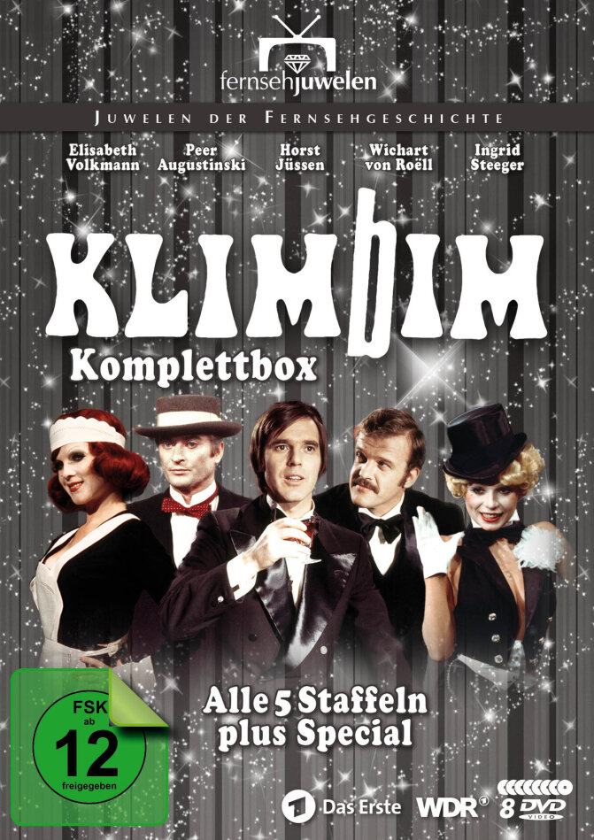 Klimbim - Komplettbox Fernsehjuwelen, 8 DVDs