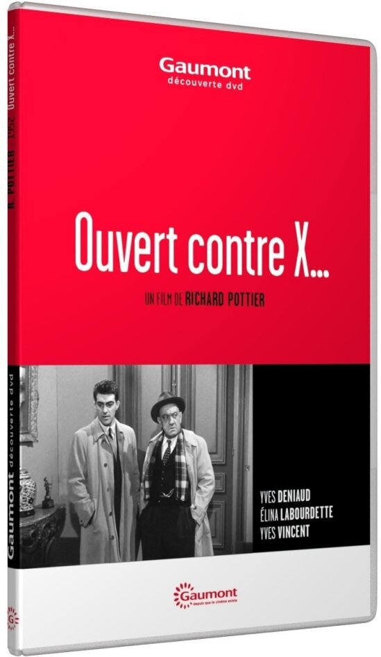 Ouvert contre X (1952) Collection Gaumont à la demande, s/w