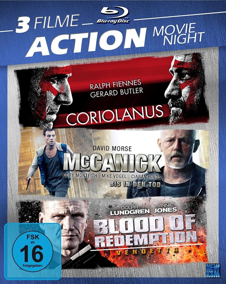 Action Movie Night 3 Blu-rays
