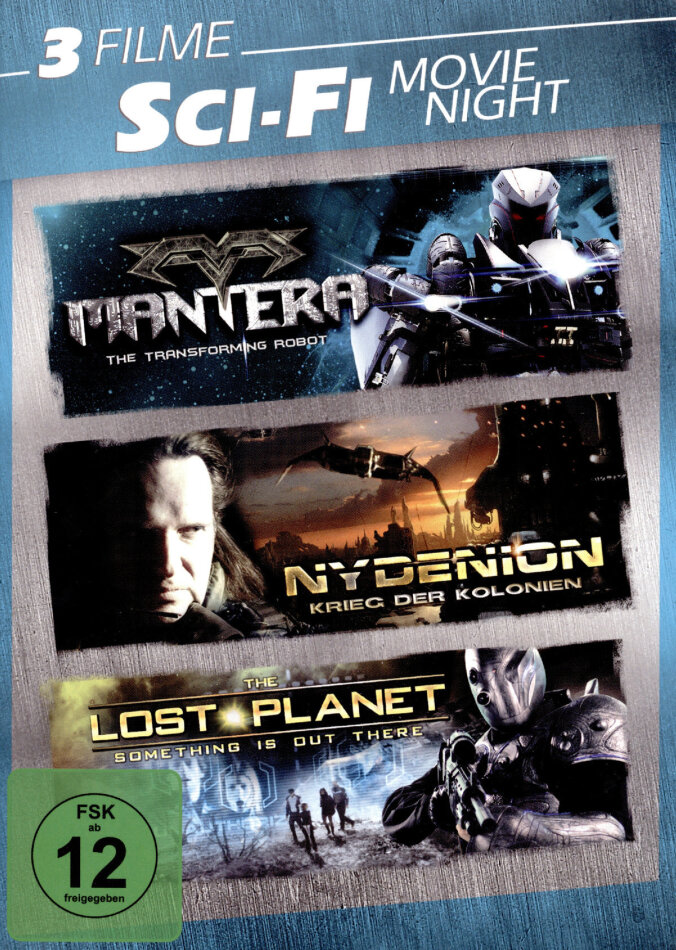Sci-Fi Movie Night 3 DVDs