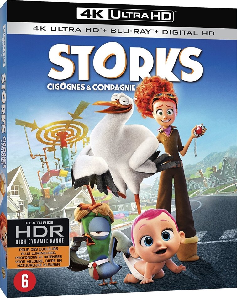 Storks - Cigognes & Compagnie (2016) 4K Ultra HD + Blu-ray