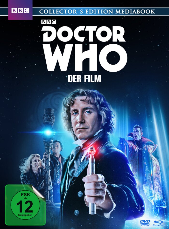 Doctor Who - Der Film (1996) BBC, Collector's Edition, Mediabook, Blu-ray + DVD