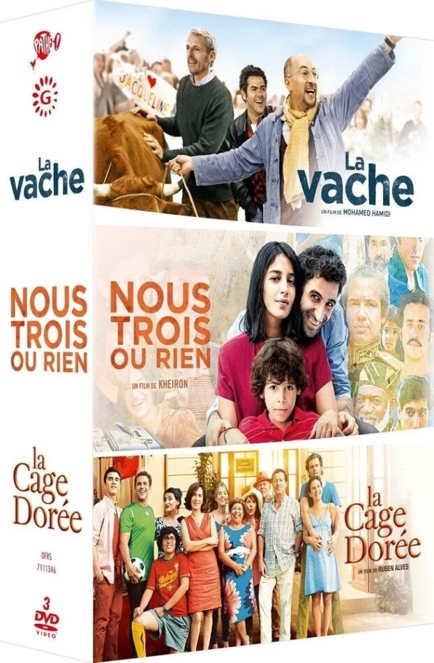 La Vache / Nous trois ou rien / La cage dorée 3 DVDs