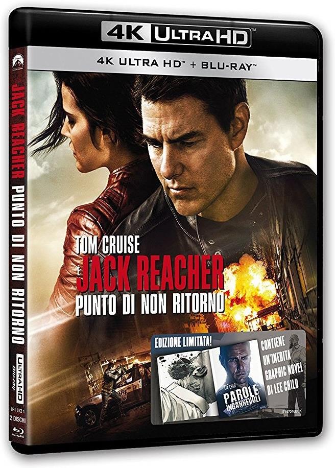Jack Reacher 2 - Punto di non ritorno (2016) 4K Ultra HD + Blu-ray