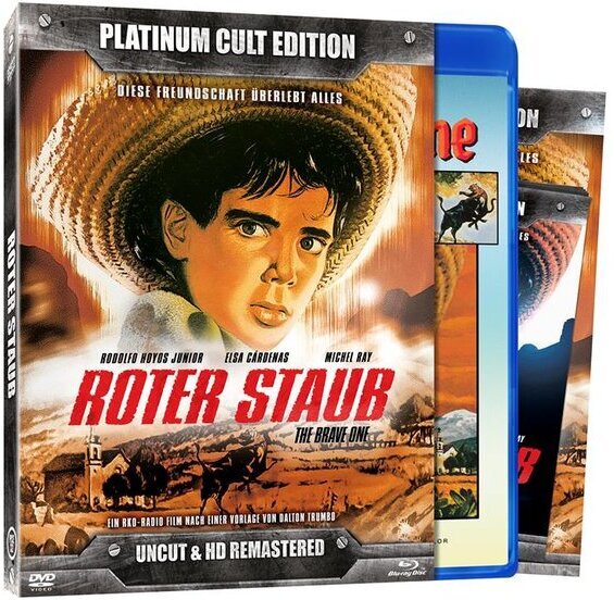 Roter Staub (1956) Platinum Cult Edition, Remastered, Uncut, Blu-ray + 2 DVDs + CD