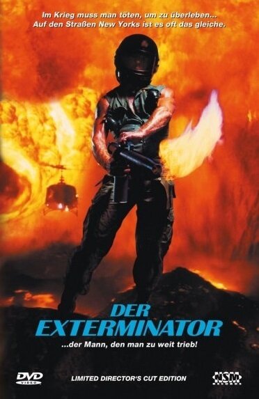 The Exterminator (1980) Cover B, Hartbox, Director's Cut, Limited Edition