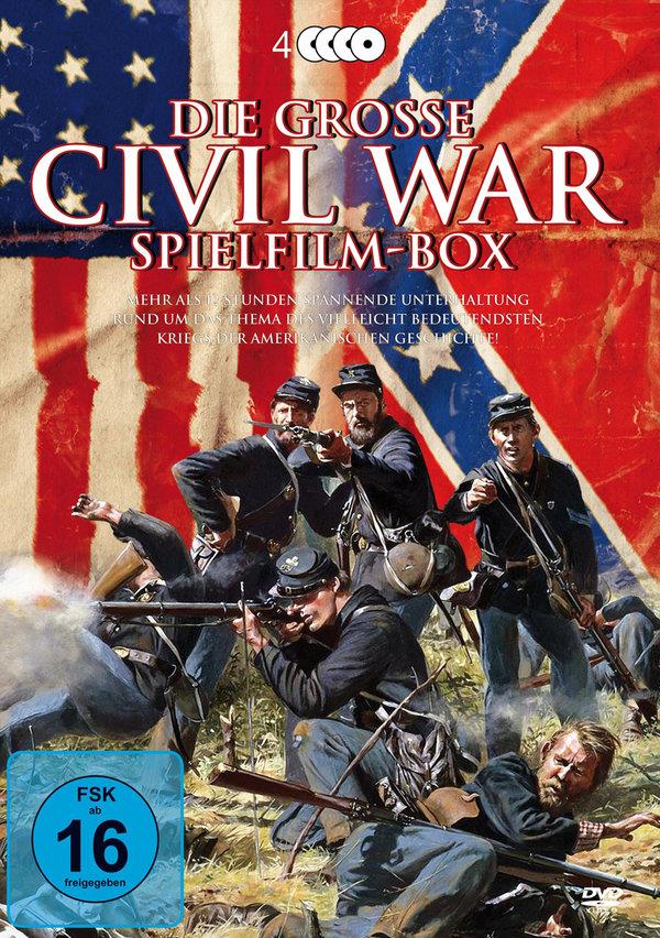 Die grosse Civil War Spielfilm-Box 4 DVDs