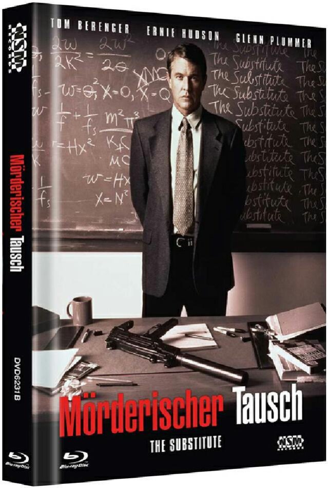 Mörderischer Tausch (1996) Cover B, Limited Edition, Mediabook, Uncut, Blu-ray + DVD
