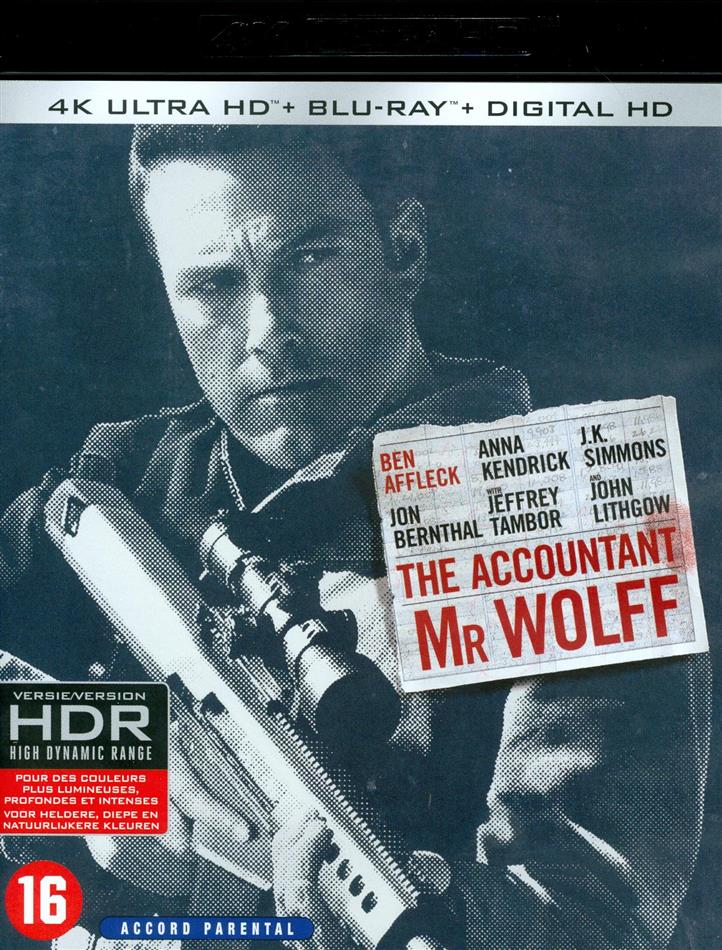 The Accountant - Mr. Wolff (2016) 4K Ultra HD + Blu-ray