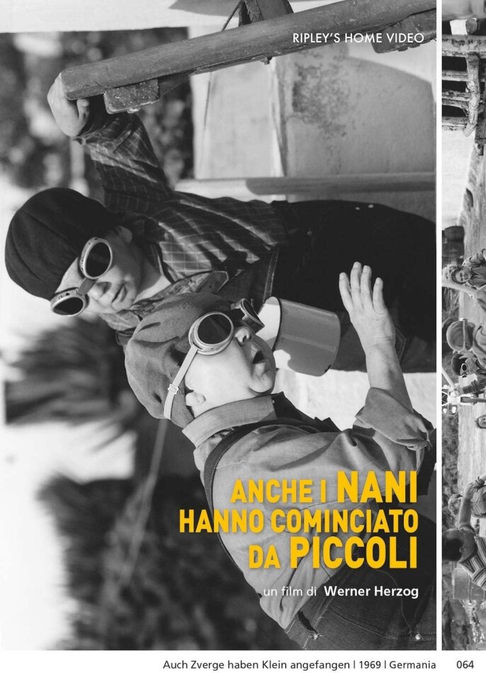 Anche i nani hanno cominciato da piccoli (1971) s/w, Neuauflage