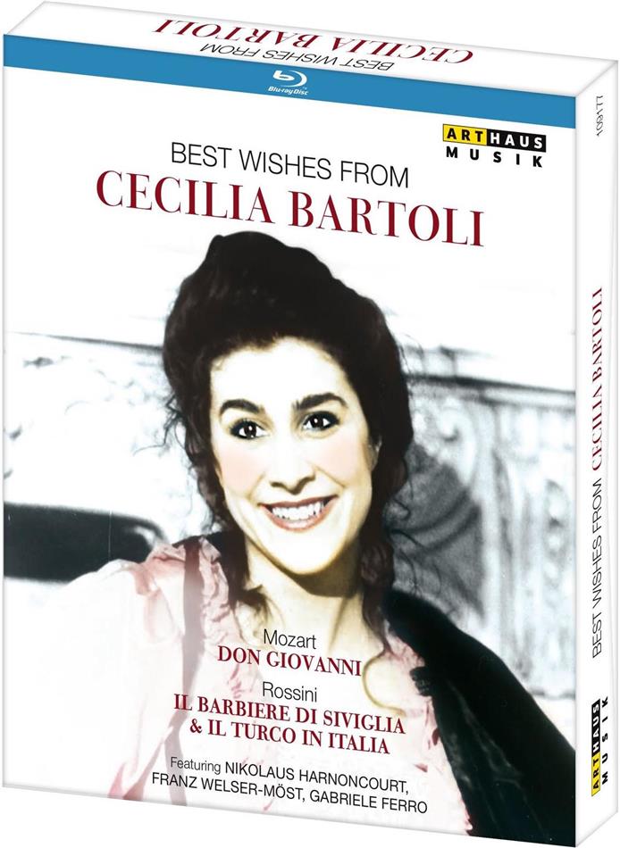 Cecilia Bartoli - Best Wishes Form Cecilia Bartoli Arthaus Musik, Euro Arts, 3 Blu-rays