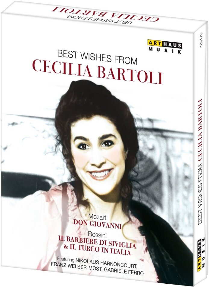 Cecilia Bartoli - Best Wishes Form Cecilia Bartoli Arthaus Musik, Euro Arts, 3 DVDs