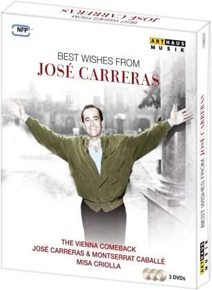 Jos&eacute; Carreras - Best Wishes From Jos&eacute; Carreras (3 DVD)