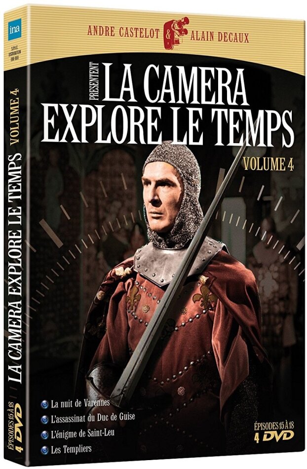 La caméra explore le temps - Volume 4 s/w, 4 DVDs