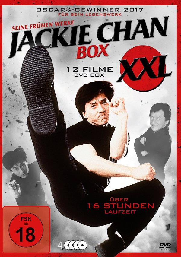 Jackie Chan Box XXL - 12 Filme Box 4 DVDs