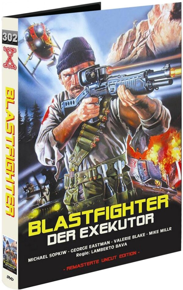 Blastfighter - Der Exekutor (1984) Grosse Buchbox, Cover B, Version Remasterisée, Uncut